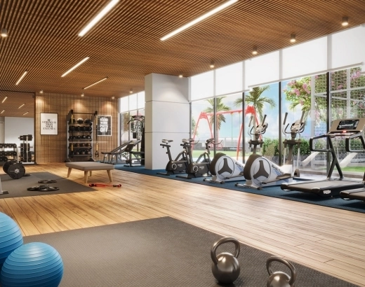 Gym Area at Sai Emerald